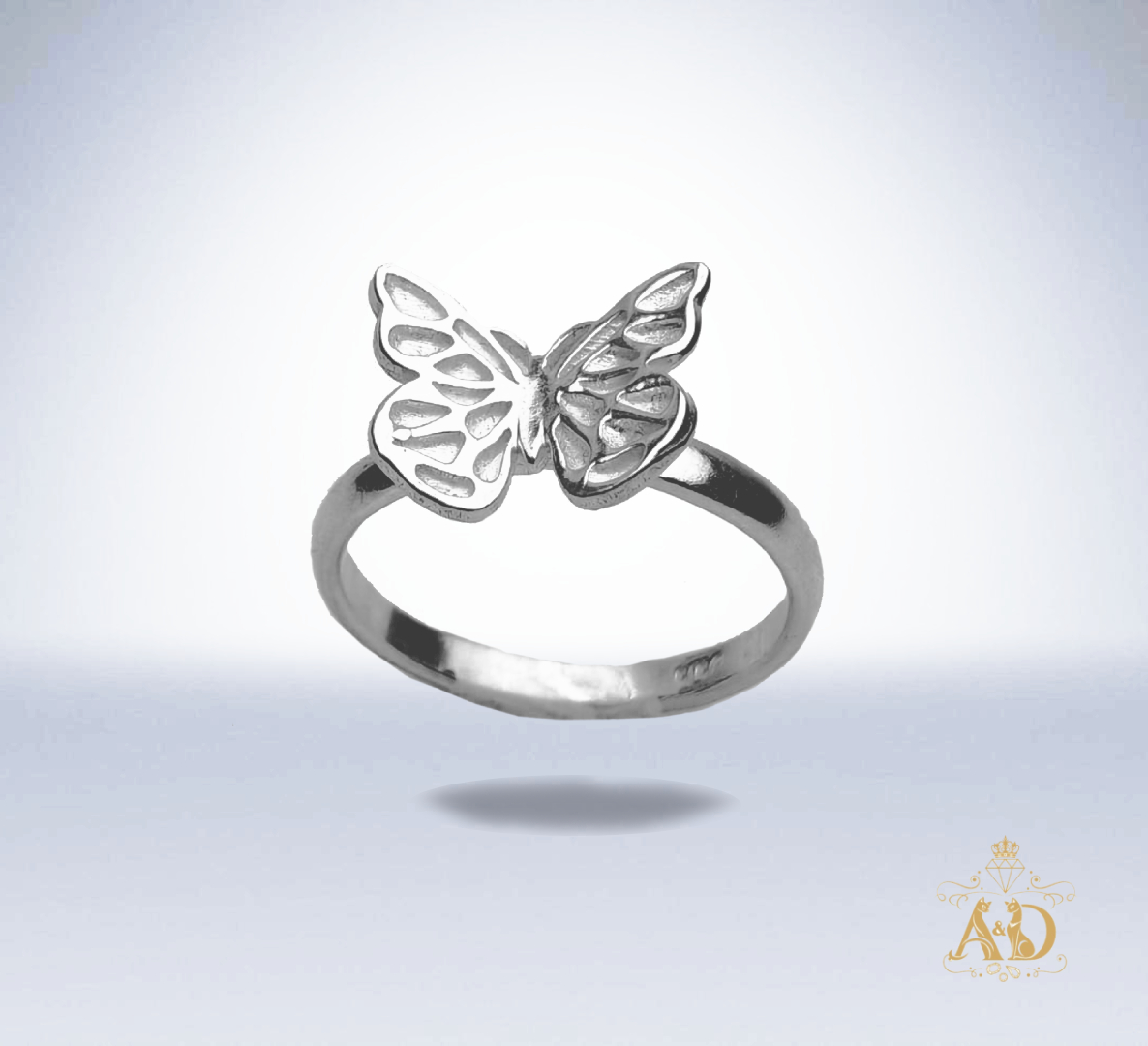 Anillo Flor Doble