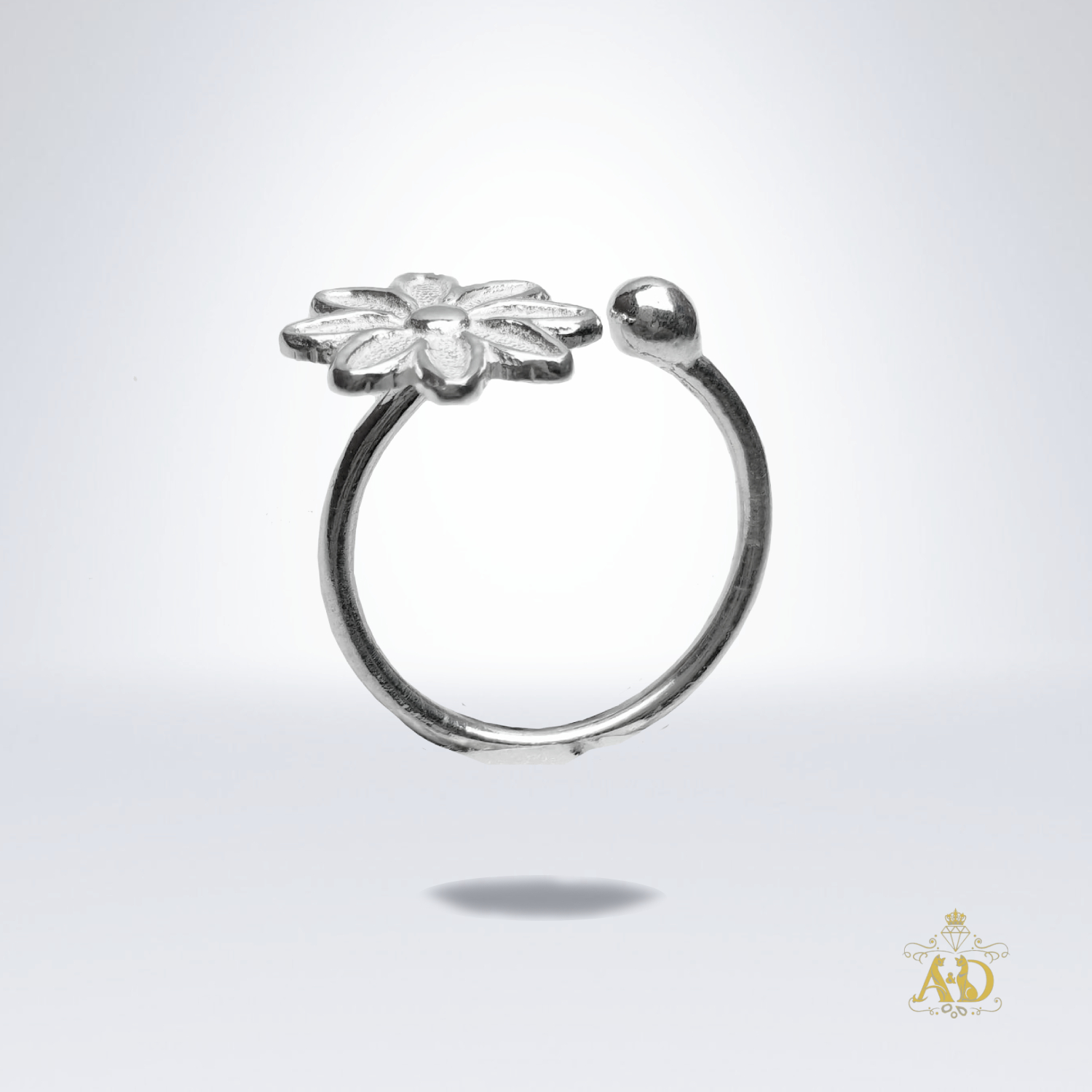 Anillo Hoja Calada