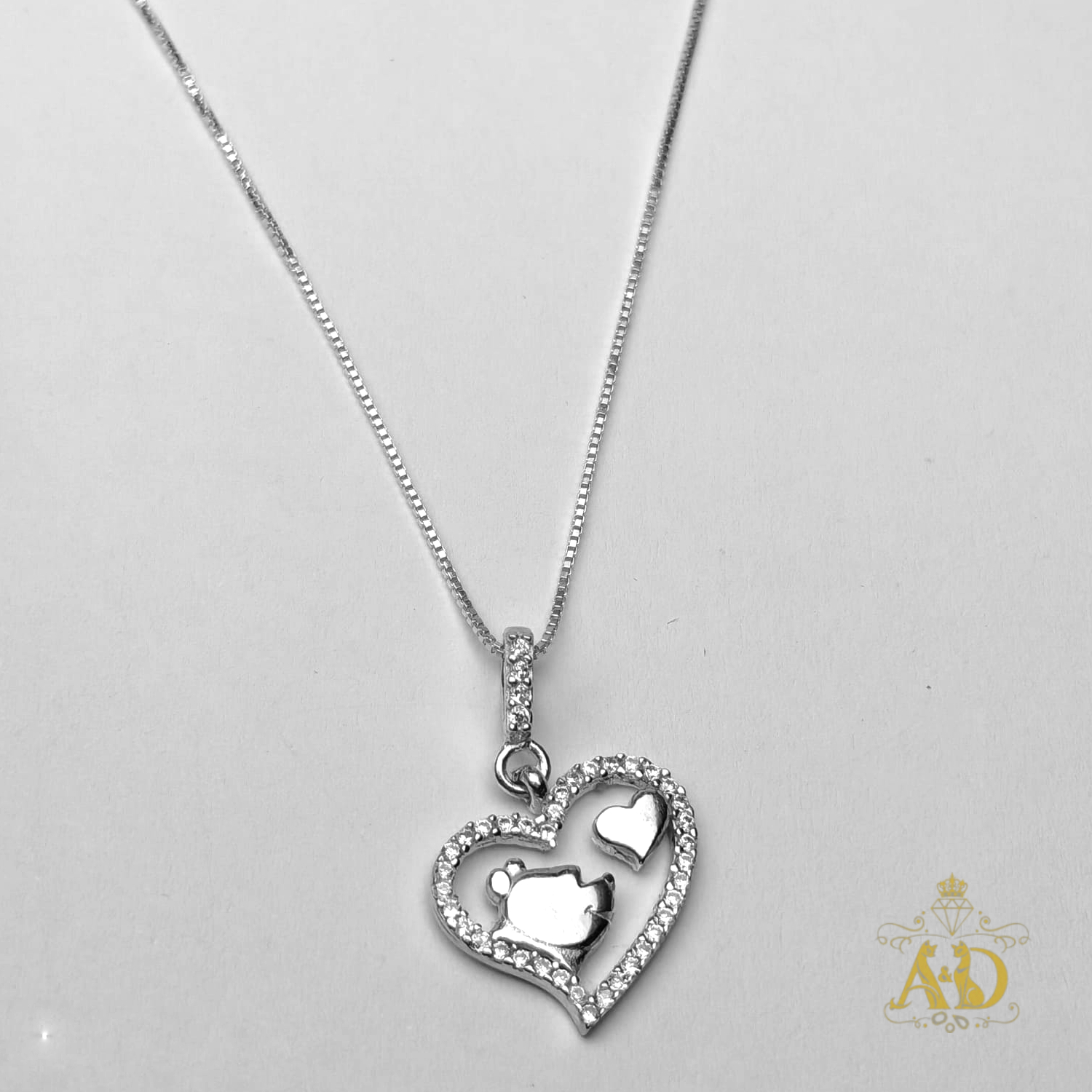 Collar Gatos Enamorados
